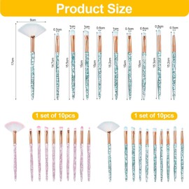 2 Sets Of Makeup Brush Set, Eye Shadow Brush Drying Red Brush Set, Girls Makeup Brush Set, Exquisite And Fashionable Makeup Brush, Cosmetic Accessories Tools