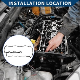 Hihaha No.132701LA0A Valve Cover Gasket for INFINITI QX56 2011-2024 / Cylinder Head Valve Seal Gasket/Durable Rubber / 1 Pcs