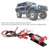 1/10 RC Crawler Climbing Car Electric Metal Winch for SCX10/TRX4/D90