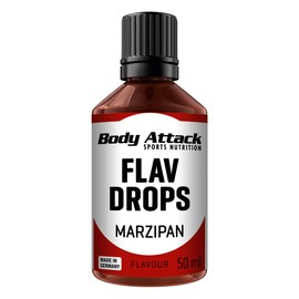 Body Attack Flav-Drops, Aroma for Food, Sugar Free, Calorie Free, Vegan