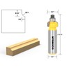 YONICO Cove Router Bits Edge Forming 1/8-Inch Radius 1/2-Inch Shank