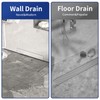 Bernkot Linear Wall Drain 30’’, 304 Stainless Steel Side Drain