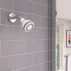 Keeney Stylewise 2.7" 3-Function Shower Head, White