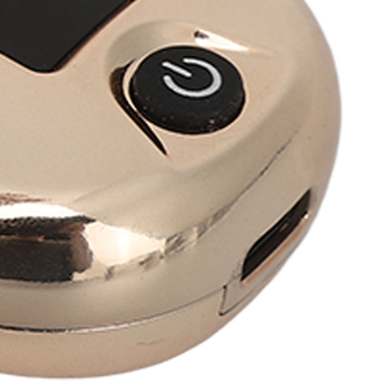 Electric Beard Trimmer Cordless Mini USB Rechargeable LED Display Waterproof