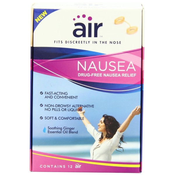 Air Nausea Advanced Nasal Breathing Aid, 12 Count