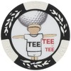 Hoxin Trading HTC Golf Casino Chip Marker, White, Approximately 1.6
