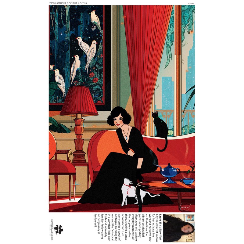 Buffalo Games - Laura El - Ophelia - Large Piece