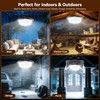 Solar Lights Outdoor Waterproof,396 LED Solar Shed Light Indoor Outdoor
