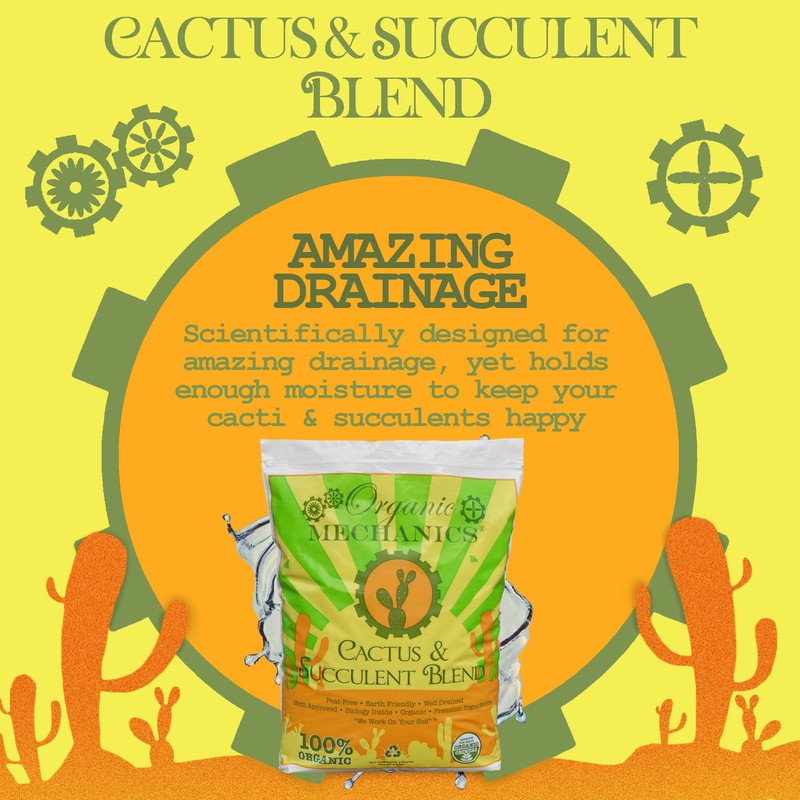 FLORAL Cactus and Succulent Potting Soil, 8 QT