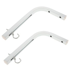 KONTONTY Projector Mount Ceiling Hook Projection Screen Hook L-Shape Wall Mounting