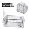 Iron Rat Mouse Trap Cage Single Door Live Animal Trap