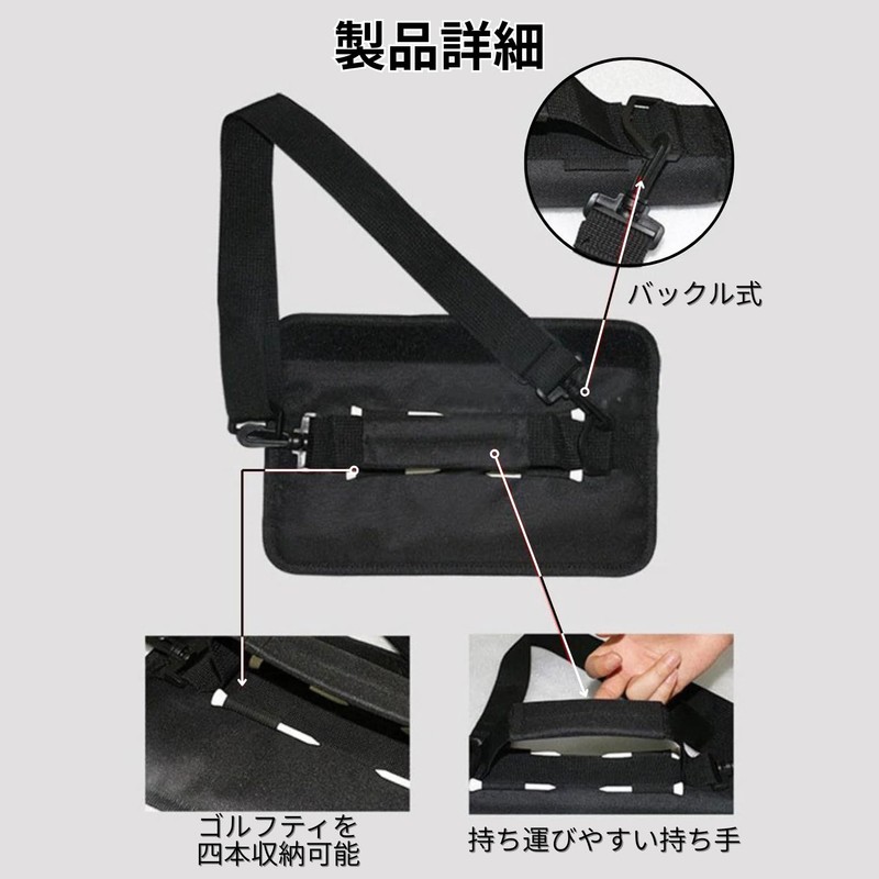 Lightweight & Durable Golf Club Case Golf Bag with Compact
