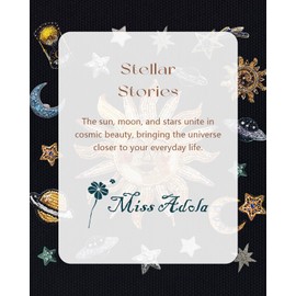 Miss Adola Canvas Tote Bag for Women – Aesthetic Canvas Bag with Zipper Cute Stylish Reusable Shoulder Totes for Shopping Work Daily Vacation, Sun Planets