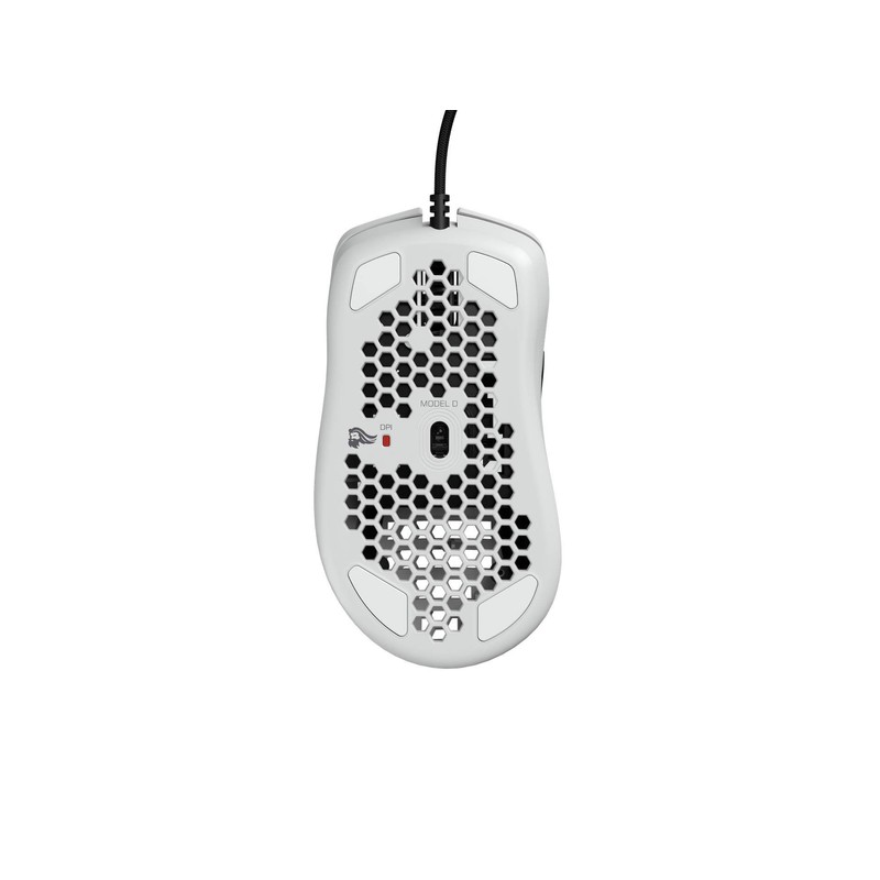 Glorious Model D Gaming Mouse, Glossy White (GD-GWHITE) (Renewed)