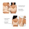 FeelinGirl para Mujeres Post-Surgical Minimizer Bra Breast Augmentation Easy-Care Wireless