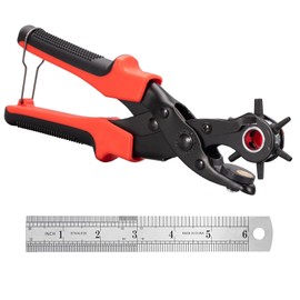 Belt Hole Puncher for Leather Leather Hole Punch Leather Punch Leather Punch Tool Belt Hole Puncher Leather Hole Punch Tool for Belts Watch Bands Shoes Fabric