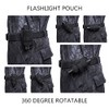 ACEXIER Tactical Molle Flashlight Holster Pouch for Belt with 360