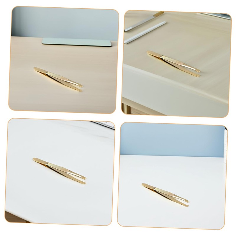 OATIPHO 10 pcs Stainless Steel Eyebrow Tweezer Removal Tools for