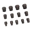 13pcs Stud Nut Remover Set Professional Chromium Molybdenum Steel Damaged