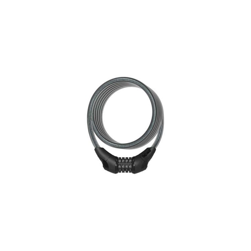 Onguard Neon Series 8159 Re-settable Combo Coil Cable Lock, 180cmx12mm,