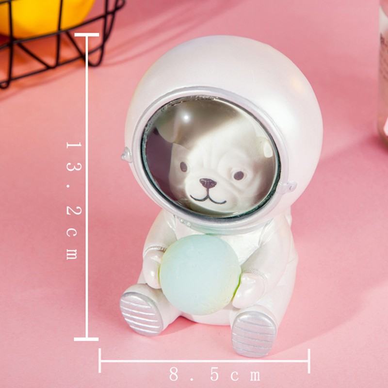 Lovely Cartoon Night Light Children Bedroom Cute Pet Astronaut Nightstand