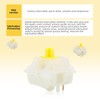 EDGUZl Gateron Milky Yellow Pro switches Keyboard switches pre lubed