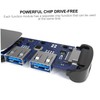 DOITOOL 5 Port USB Hub -c to USB 3.0 Adapter