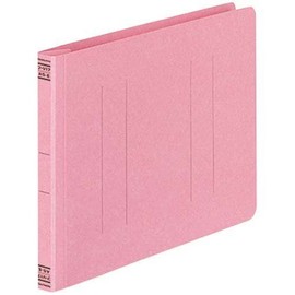 Kokuyo flat file V resin binding Hardware A5 Horizontal Peaches 10 X