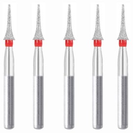 465.16F1, Interdental Bur, 1.6 mm Dia, Fine Grit Diamond Bur, 5 per Pack