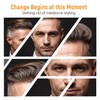 3Pcs Hair Styling Combs Set For Men - Black Barber