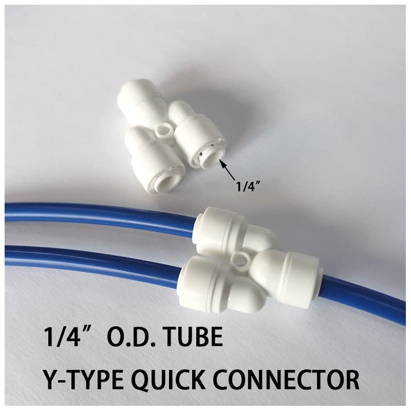 Malida 1/4 inch O.D. Length 32.8ft(10 meters) RO Water Tubing,