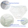 STARLY 30pcs Womens Nonwoven Underwear Paper Panties Handy Bikini Briefs