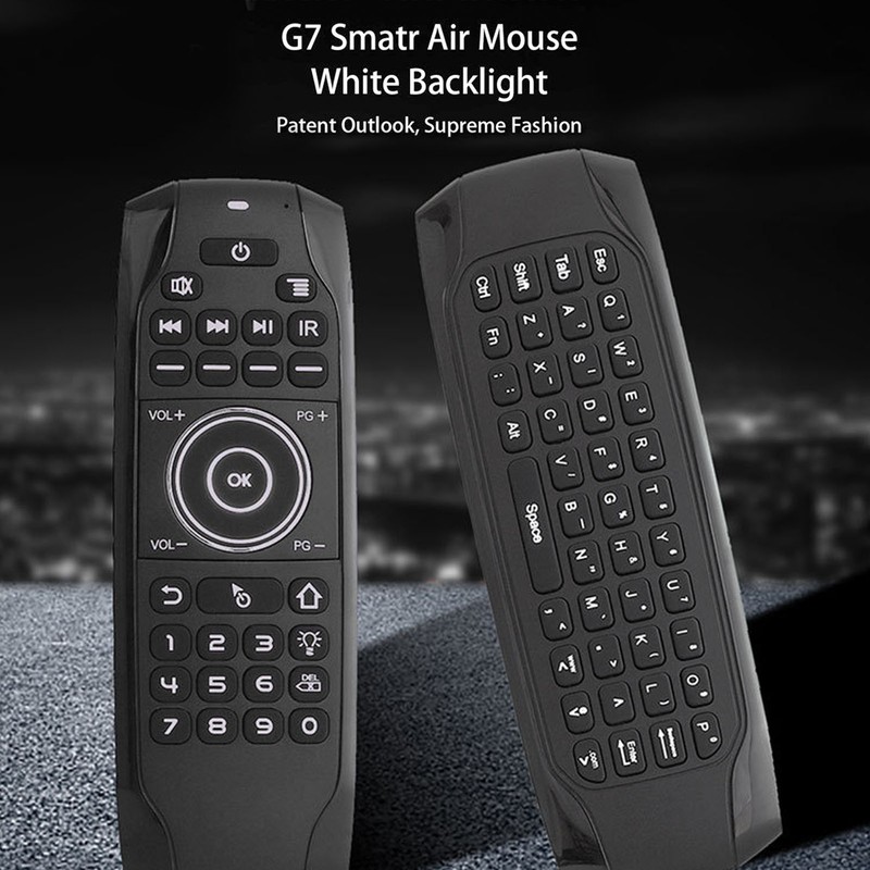 Voice Remote Control Replacement Backlight Double Sided 2.4G Wireless Remote