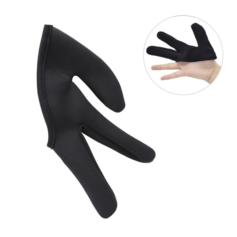 Ipetboom Heat Resistant Hairdressing Finger Cover Finger Glove for Curling