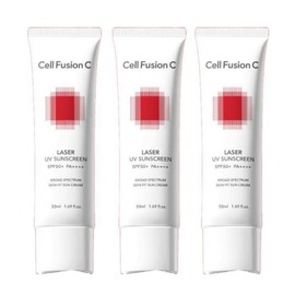 Cell Fusion C [셀퓨전씨] 셀퓨전씨 레이저 UV 썬스크린 50ml(신형, SPF50+) 3개 /sj [Cell Fusion C] Cell Fusion C Laser UV Sunscreen 50ml (New Model, SPF50+) 3pcs