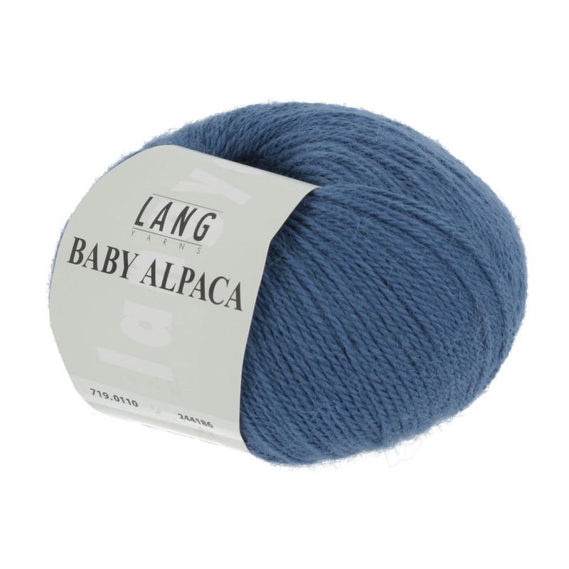 Lang Yarns Baby Alpaca 0110 Steel Blue