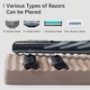 NICITY Diatomite Razor Holder for Shower,Water Absorption Fast Drying Natural