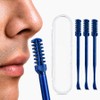 Nose hair groomer, manual nose hair remover, 5th generation, dual 14 blades, 3 pieces, Jin Blue / 코털정리기 수동 코털제거기 5세대 듀얼 14중날, 3개, 진블루