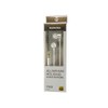 NAGAOKA P908SV Wired Earbuds for High Resolution Sound Sources, Silver