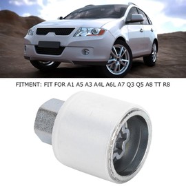 Tire Anti Theft Screw Socket, Iron Car Tire AntiTheft Screw Removal Key Disassembly Tool E Model Fit for A4L A6L