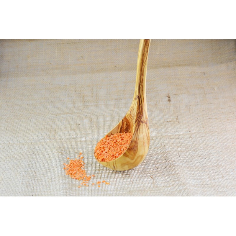 Olivenholz ea9l30 Schöpflöffel, Korn/Natur