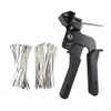 CDZHLTG Stainless Steel Cable Tie Gun, Special Tool For Fastening