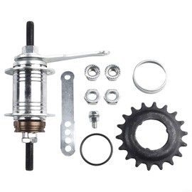 36 Hole Coaster Brake Rear Hub Freewheel for Mountain Bike Fixed Gear Single Speed Bicycle