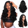 Sidaila Synthetic Lace Front Wig for Women,18 Inch Heat Resistant