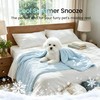 Premium Cooling Blanket for Medium Dogs, Cool-to-Touch Washable Mat for