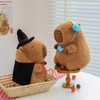 Ditucu Cute Capybara Plush with Magic Top Hat Costume Capibara