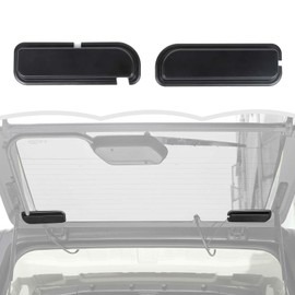 RT-TCZ Tailgate Rear Door Glass Heating Line Cover Rear Window Heating Wire Trim Cover Accessories Compatible with Jeep Wrangler JL JLU 2018-2023,Black