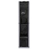 Gun Safe Door Organizer,Safe Door Panel Organizer with Pistol Holsters Document Pouch Adjustable Width Fit Back Panel from 9 to 14 inches,Gun Cabinet Gun Safe Accessories Storage (8.5W*45.5H inch)
