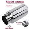 Upower Diesel Exhaust Tip 5" Inlet 7" Outlet 15" Long