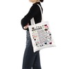 PYOUL Knitting Gift Knitter’s Code Tote Bag Knit Handbag Knitter